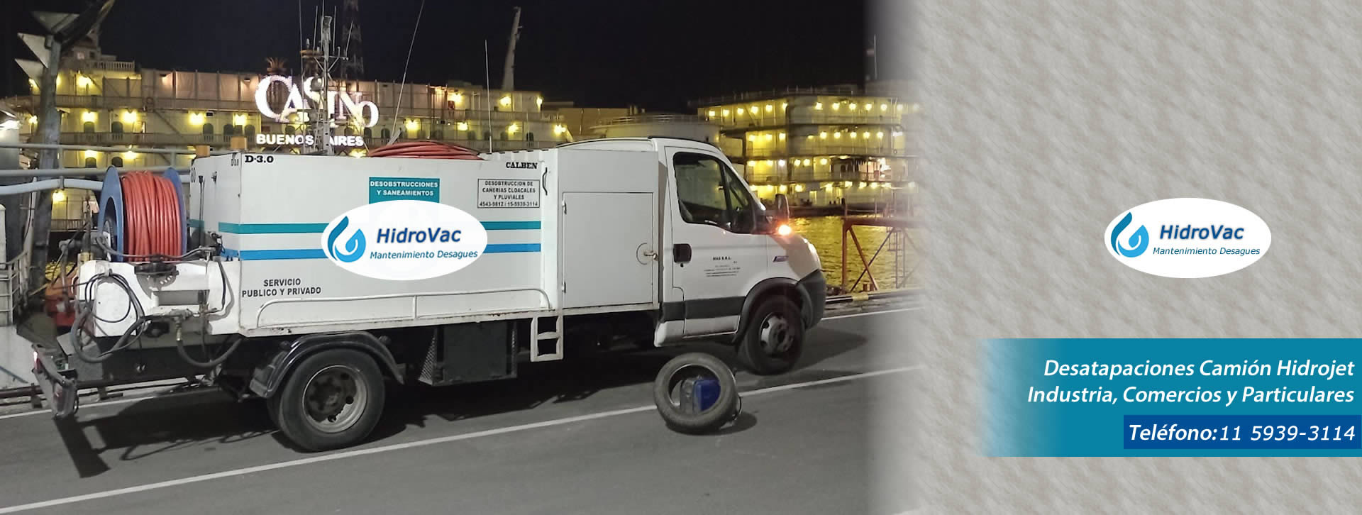 Servicio de Camión Desobstructor Hidrojet en Florida Este