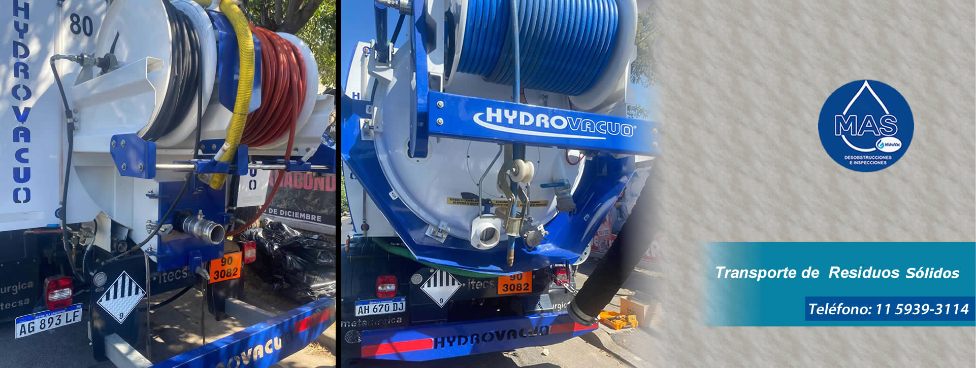 Servicio de Camión Vactor Combinado